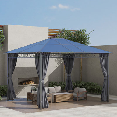 Milanna 3m x 3.6m Steel Party Tent
