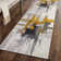 Doucette Abstract Ivory/Gold/Gray Area Rug