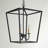 Finnick 3-Light Dimmable Metal Lantern Pendant-764297016