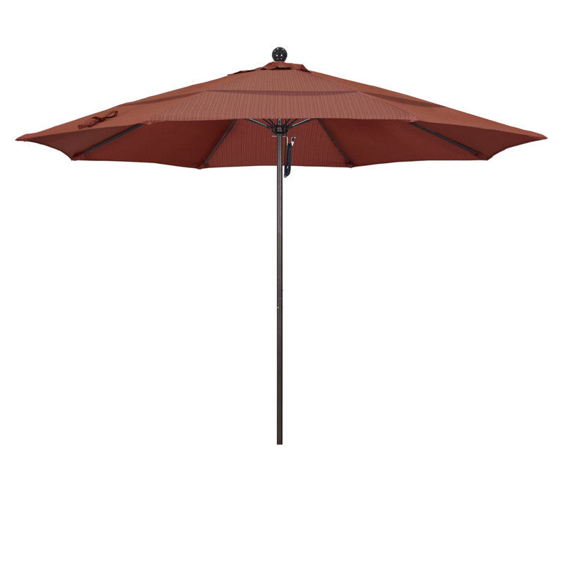 Parasol de marché 11 pi Silva, Bronze, Sunbrella® Ara