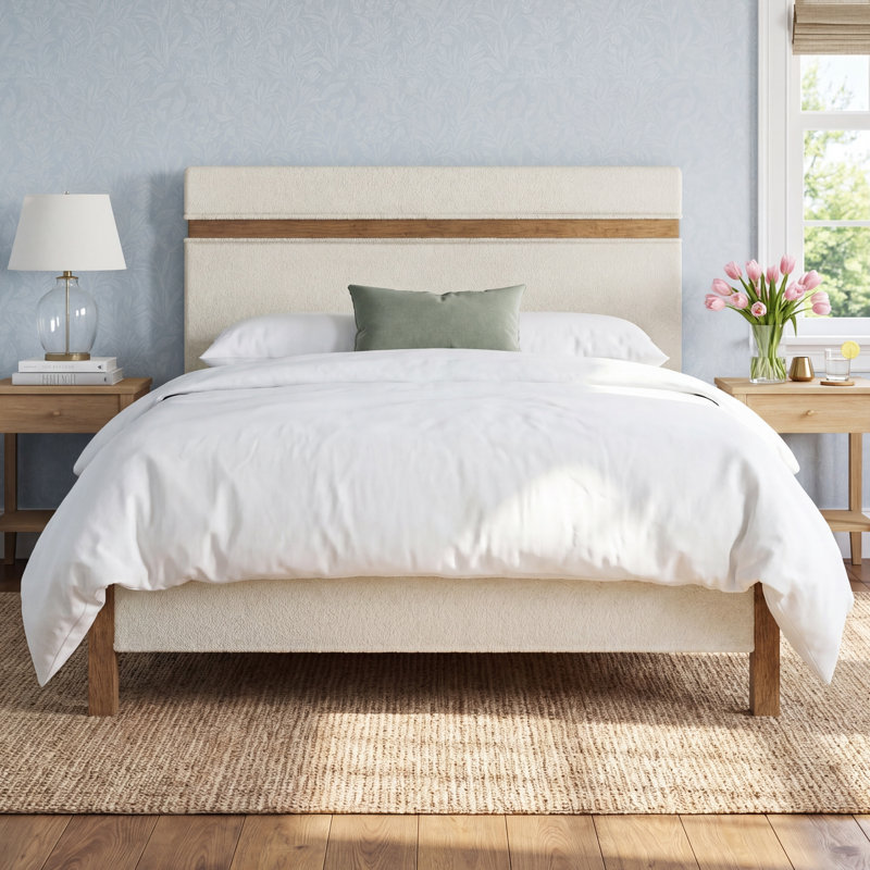 Oakland Upholstered Standard Bed, Queen