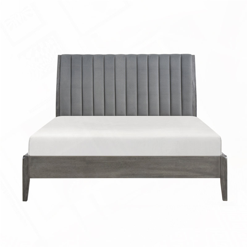 Grand lit plateforme de style moderne