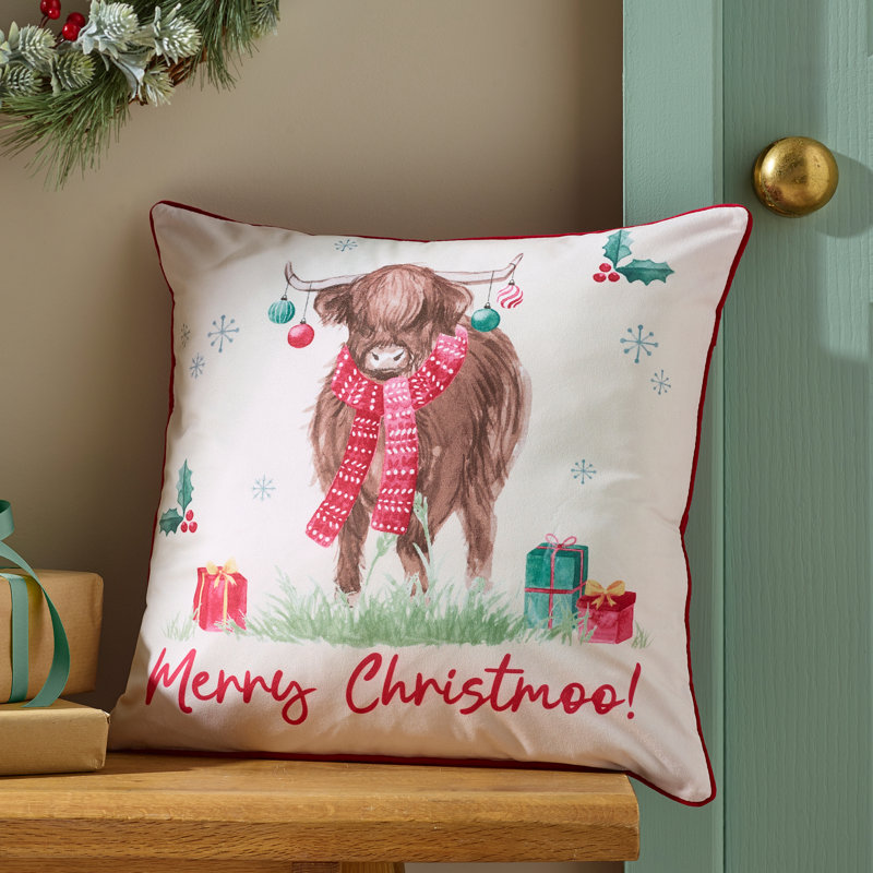 Merry Christmoo Soft Touch Cushion