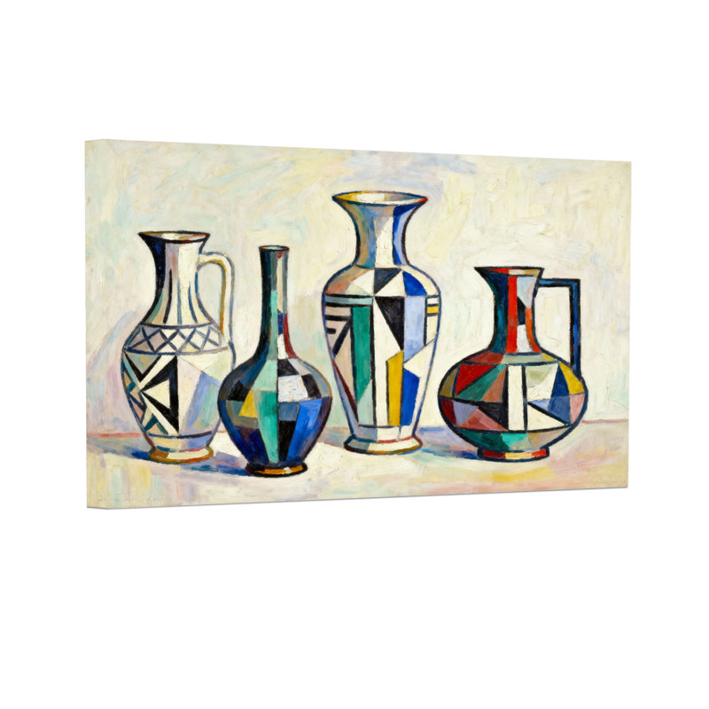 Vase géométrique Fashion, H 20 po x l 30 po