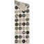 Tapis brun à pois Evgenia-317460224