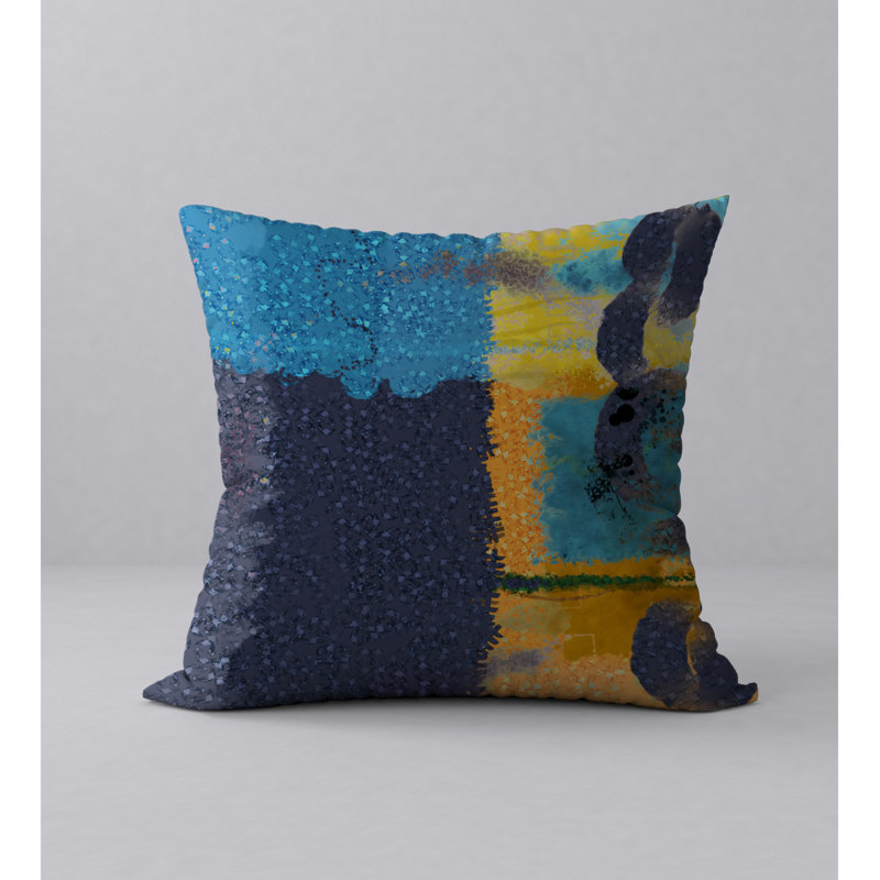  Housse de coussin carré avec insert, 18" x 18"