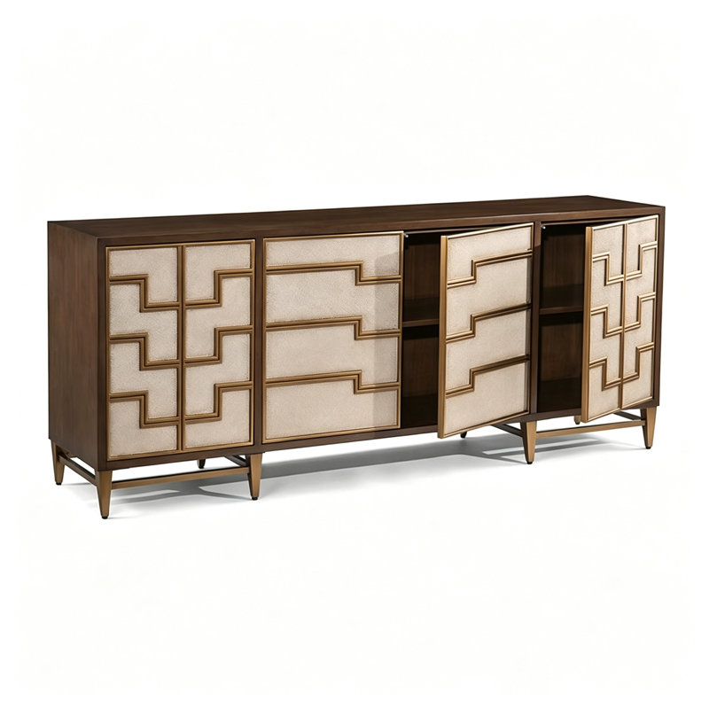 Buffet grande capacité minimaliste