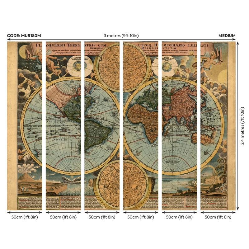 Wendelin Matte Wall Mural, 240cm L x 300cm W