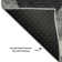 Premium Machine Washable Lisse Black Rug