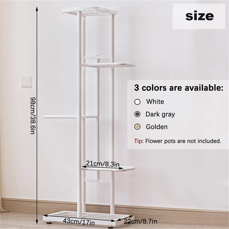 Caelin Plant Stand, Grey