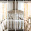 Édredon en fausse fourrure double / grand - gris, statique-120218241-120218242