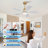 42" 5- Blade Ceiling Fan With Remote Control And Led Light-1304945193-1304945196
