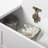 Over-the-Toilet Storage Cabinet with 2 Doors and 6 Adjustable Shelves, White