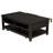 Sutter Distressed Java 2-Drawer Rectangular Coffee Table