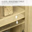 Buffet polyvalent en rotin pour un rangement élégant