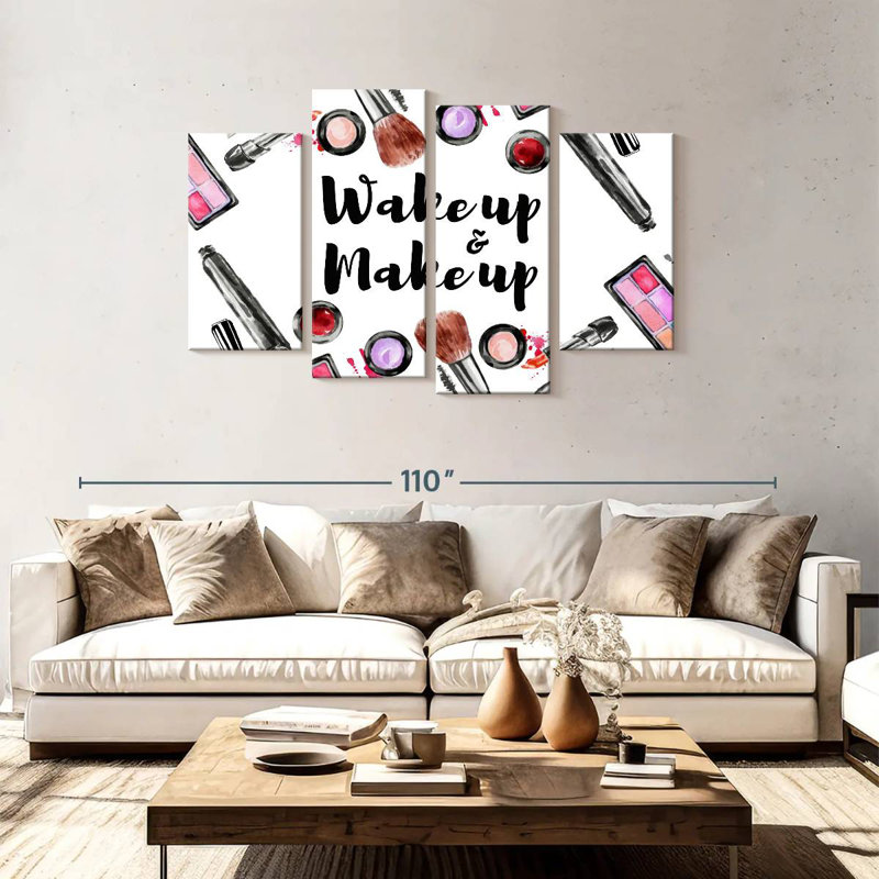 Tergel Makeup Stuff, 48" H x 75" W