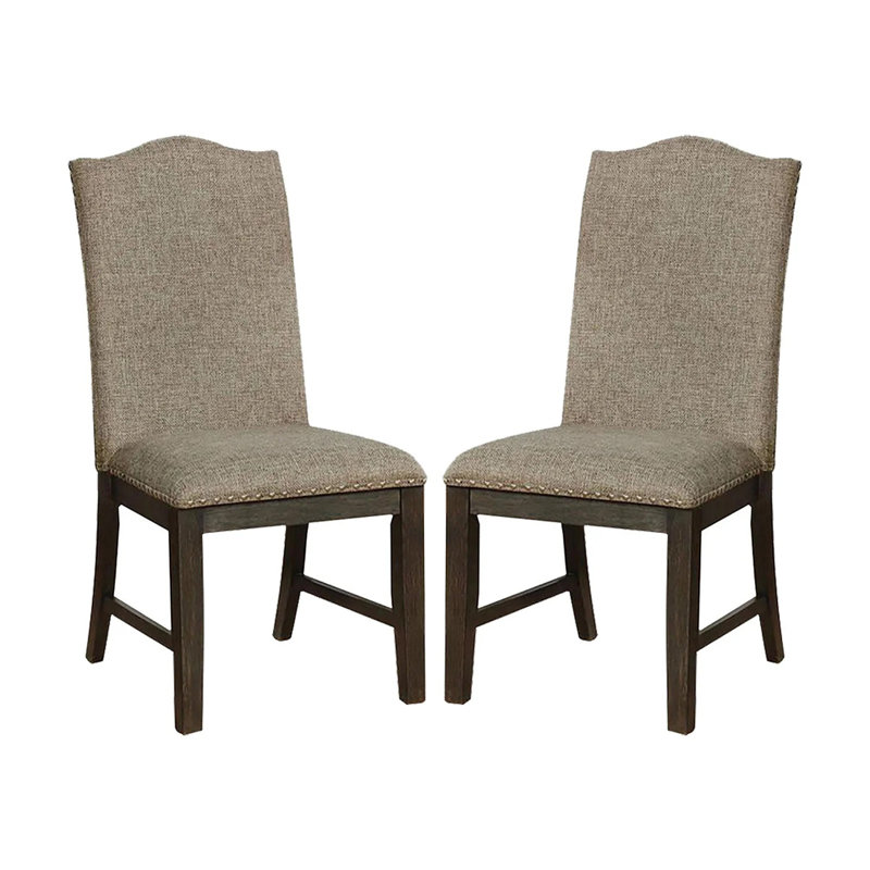 Structure gris espresso de style transitionnel 2pc