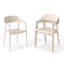 Chaise de salle à manger d'extérieur empilable-121252282