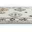 Rivah Hand Tufted Geometric Area Rug in Ivory/Brown/Black-534392337