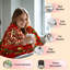 Couverture polaire de Noël JYK pour lit simple, légère, respirante, douce et chaude en microfibre pelucheuse, 152 x 203 cm, motif Noël.-134777835