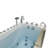 Ella Petite 28"x52" Acrylic Hydro Massage w/ Independent Foot Massage Walk-In Bathtub, 5 Piece Fast Fill Faucet, 2" Dual Drain-121283083