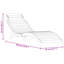 184cm Long Chaise Lounge Set