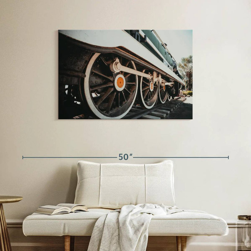 Mehar Old Train, 26" H x 39" W
