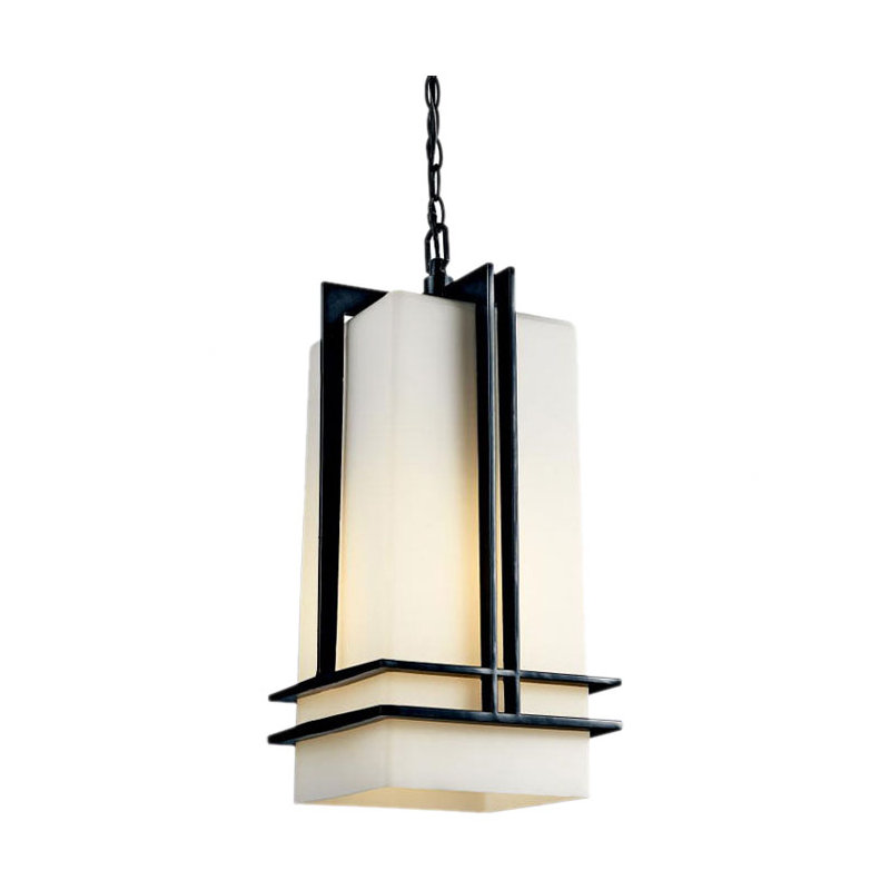 Modena 1 - Light Satin Black Single Pendant, Incandescent
