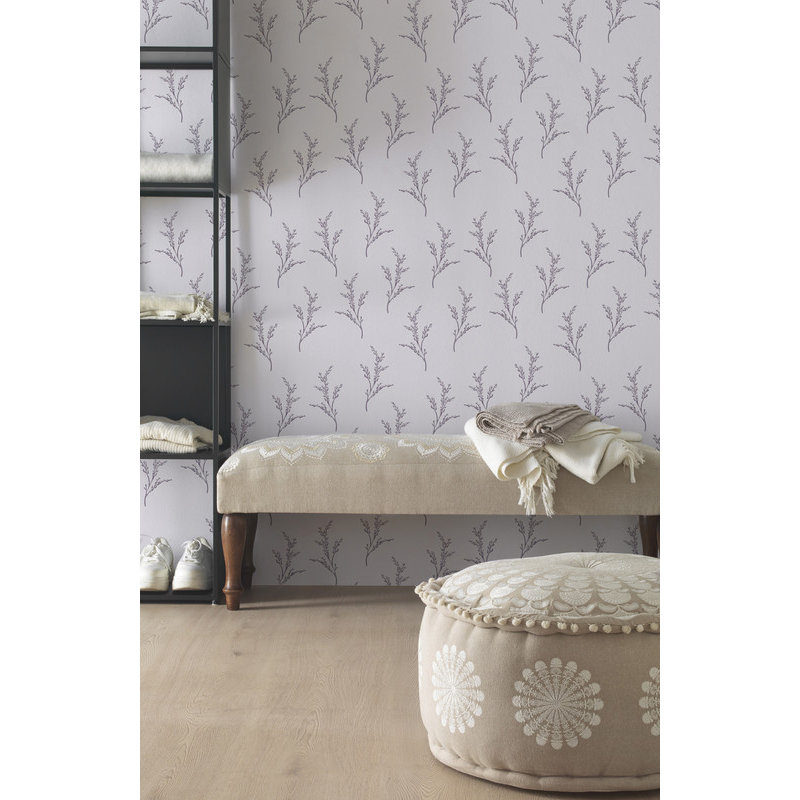 Allenah Cotton Blend Upholstered Bench