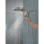 Pomme de douche double à 5 jets et douche à main avec Lumicoat Hydrocain 1,75 gallons par minute-60696661
