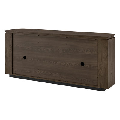 Buffet cannelé moderne à 3 portes avec rangement réglable Walraven