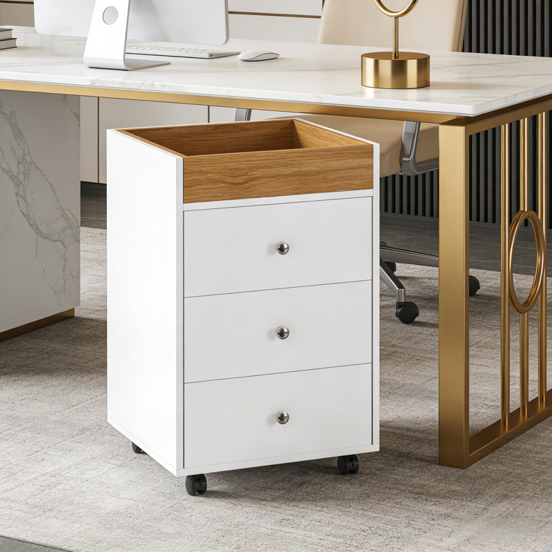 Mobile File Cabinet,Office Storage Cabinet, Sideboard