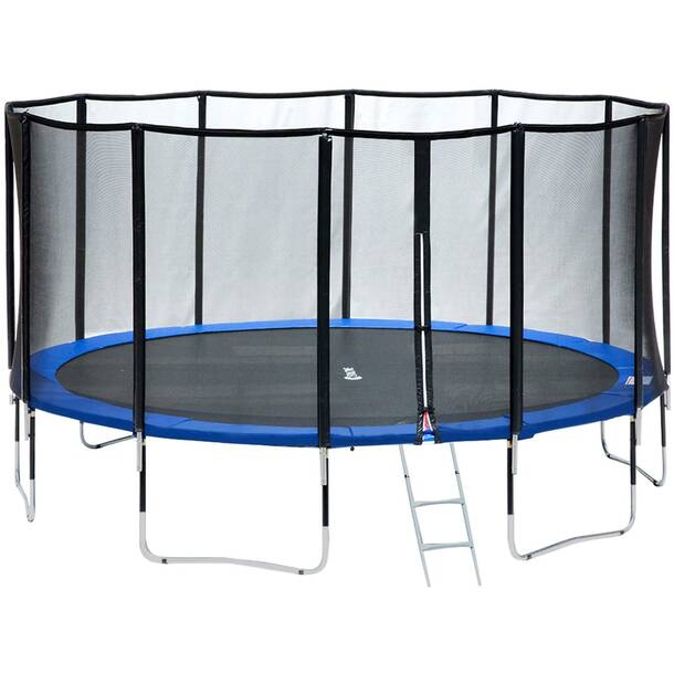 AirZone Play Premier 15' Round Backyard Trampoline with Safety ...