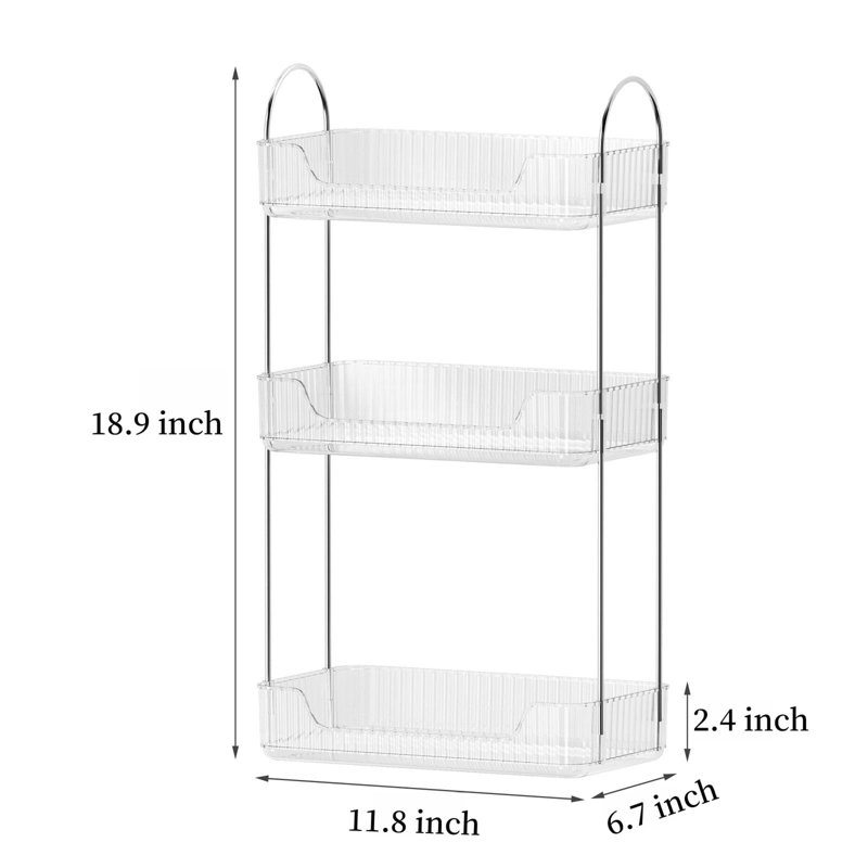Cordaris Plastic Makeup Organiser