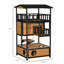 Wooden Outdoor Cat House-2072757597-2072757584