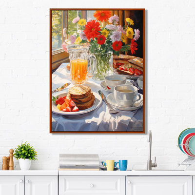 Kornelius Food Breakfast Cozy IV - Breakfast Wall Art