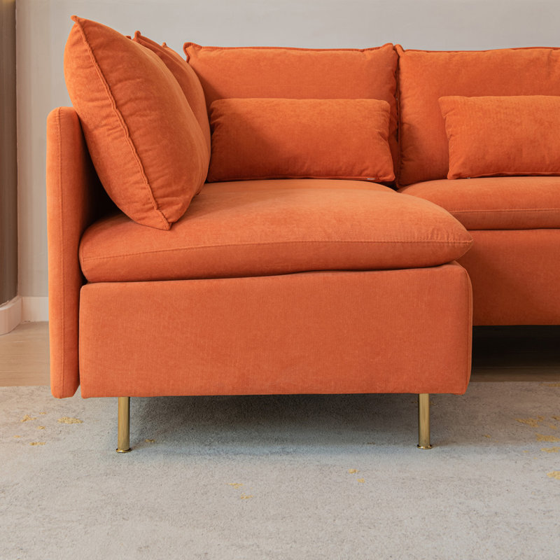 Modern Sofa Modular L-Shaped Corner Sofa ,Left Hand Facing Sectional Couch