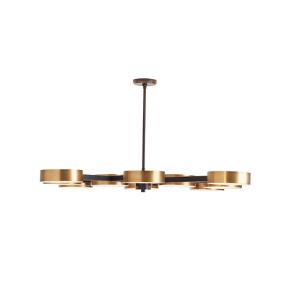 Linus 10 - Light Glass Chandelier