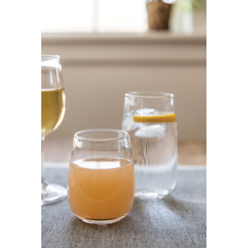 Woodstock Glass Drinking Glass, 12 fl oz