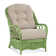 Chaise avec accoudoirs en rotin Everglade