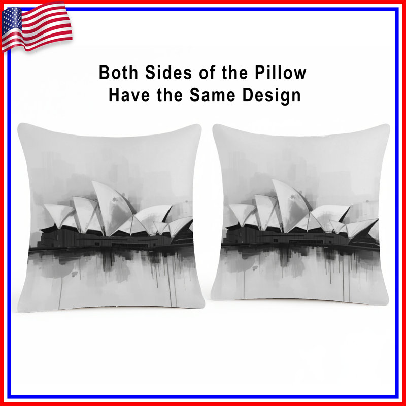 Coussins Sydney, 16 x 16 pouces