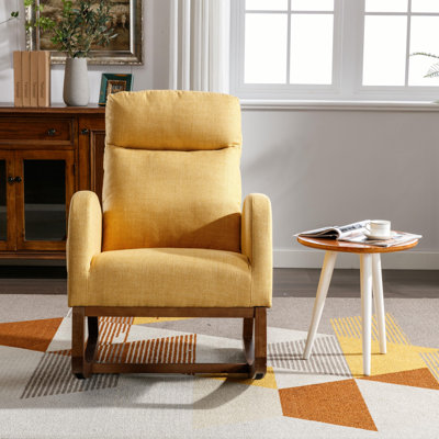 Chaise berçante de salon