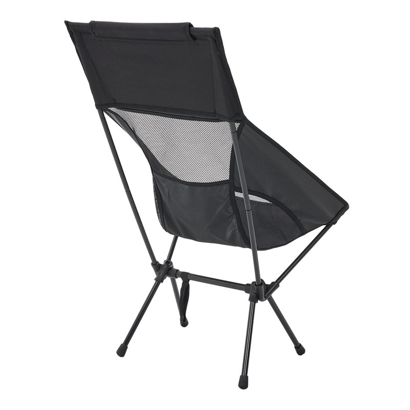 Folding Camping Chair, Black