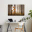 «Misty Autumn Forest Ethereal Peaceful Serene Autumn Forest», art mural-1946369531