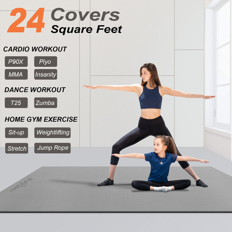 Innhom 12/24/48 Tiles Gym Flooring Gym Mats Exercise Mat For Floor Workout  Mat