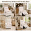 Petit fauteuil berçant manuel inclinable pour chambre de bébé / détente, beige-343876681