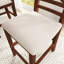 Ensemble de table de salle à manger 6 pièces avec tablette de rangement et banc-169408487