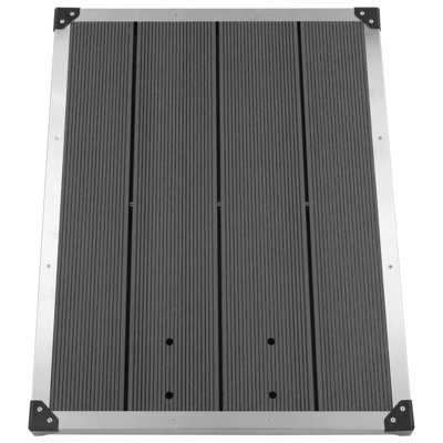 Cabriales WPC and Stainless Steel Standard Shower Tray