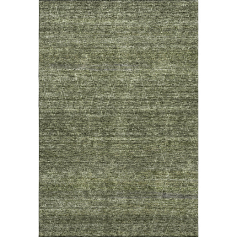 Premium Machine Washable Kent AMF1165 Geometric Rug