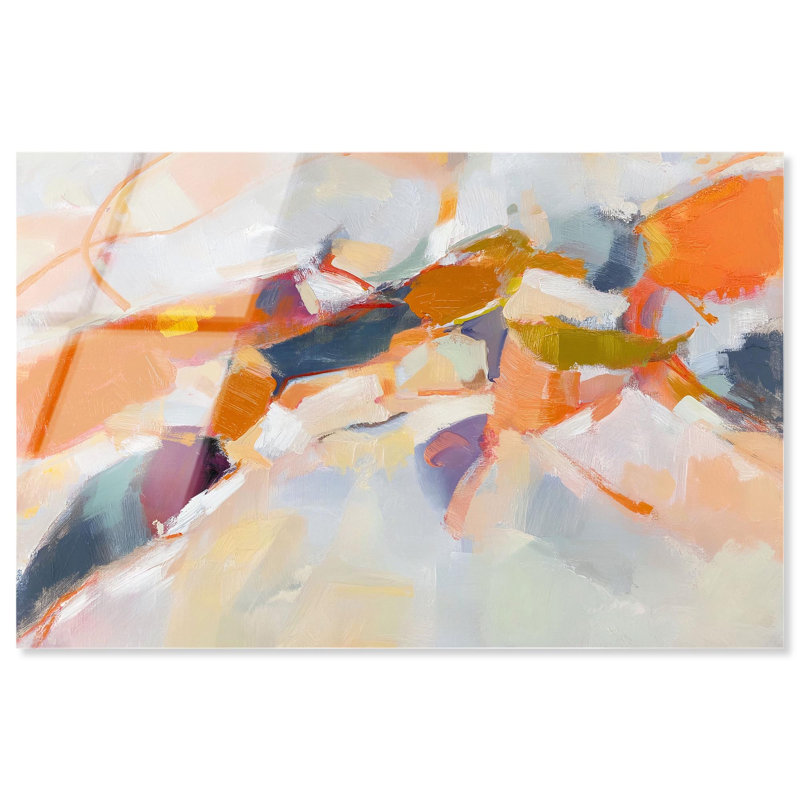 «Canyon Fire I», reproduction d'art sur toile par Art Remedy, H 16 po x l 24 po